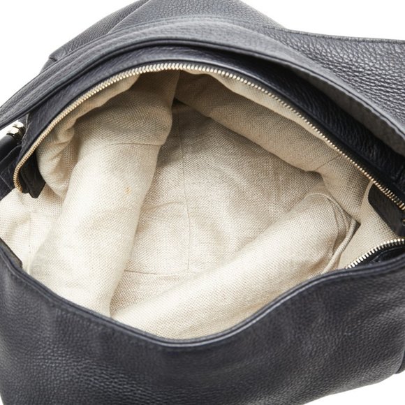 GUCCI Greenwich Bag 257050 Black Leather Black Women's GUCCI - Picture 4 of 8